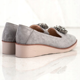 Seigneurs élégants avec décoration VINCEZA gris 2