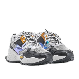 Baskets Holly noires blanc 1