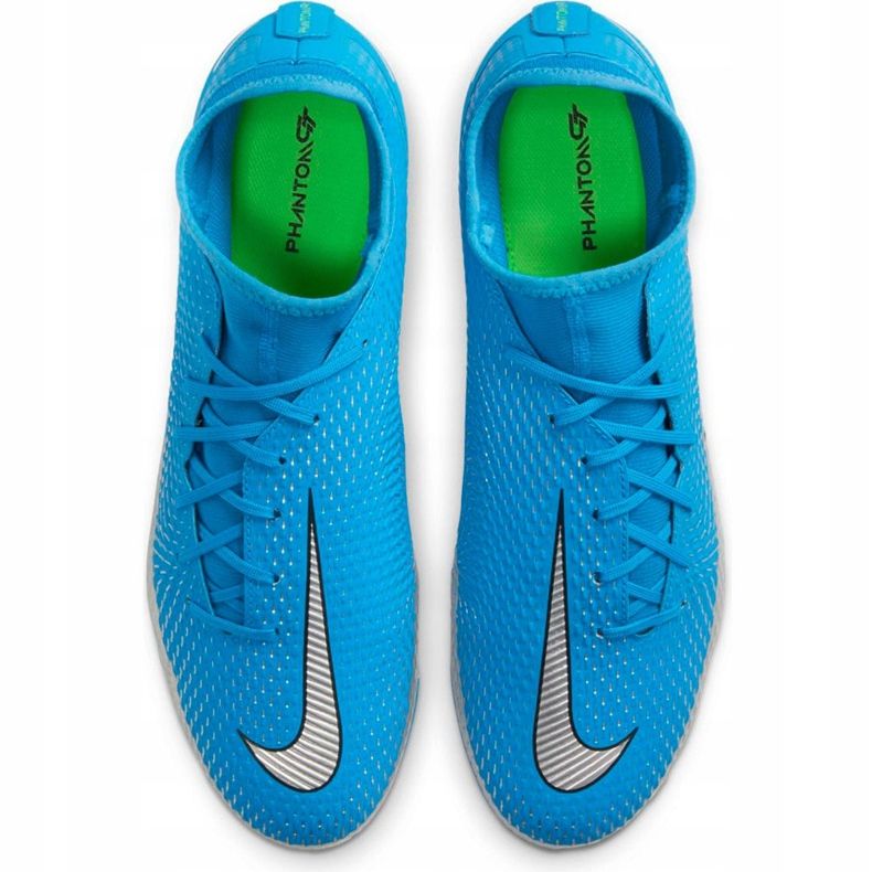 Chaussure de football Nike Phantom Gt Academy Df FG / MG CW6667 400 bleu bleu 1