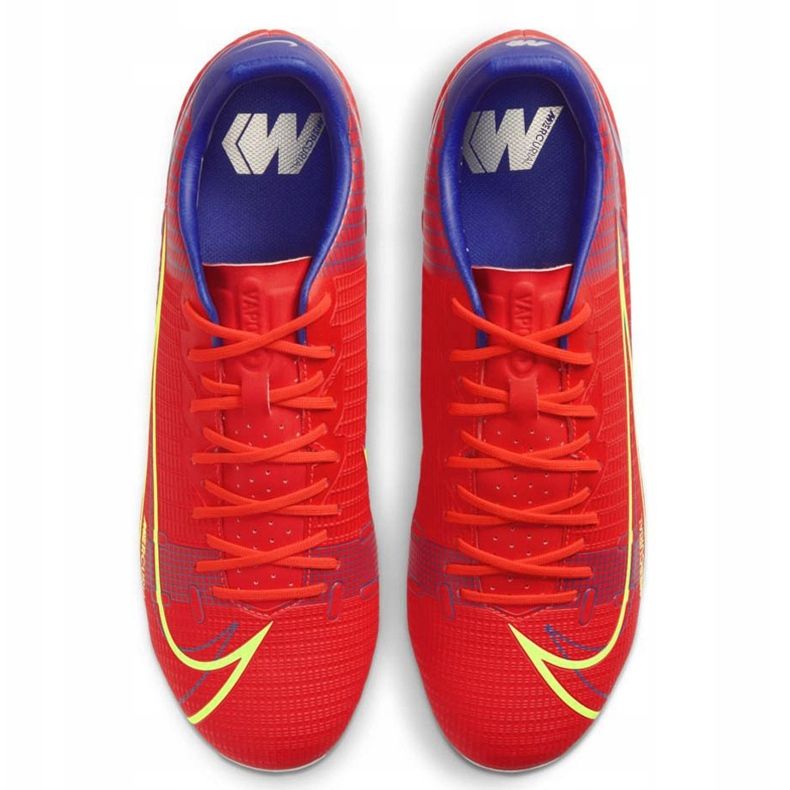Chaussure de football Nike Mercurial Vapor 14 Academy FG / MG CU5691 600 rouge rouge 1