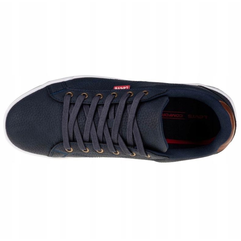 Chaussures Levi's Cogswell M 232324-794-17 brun bleu marine 2
