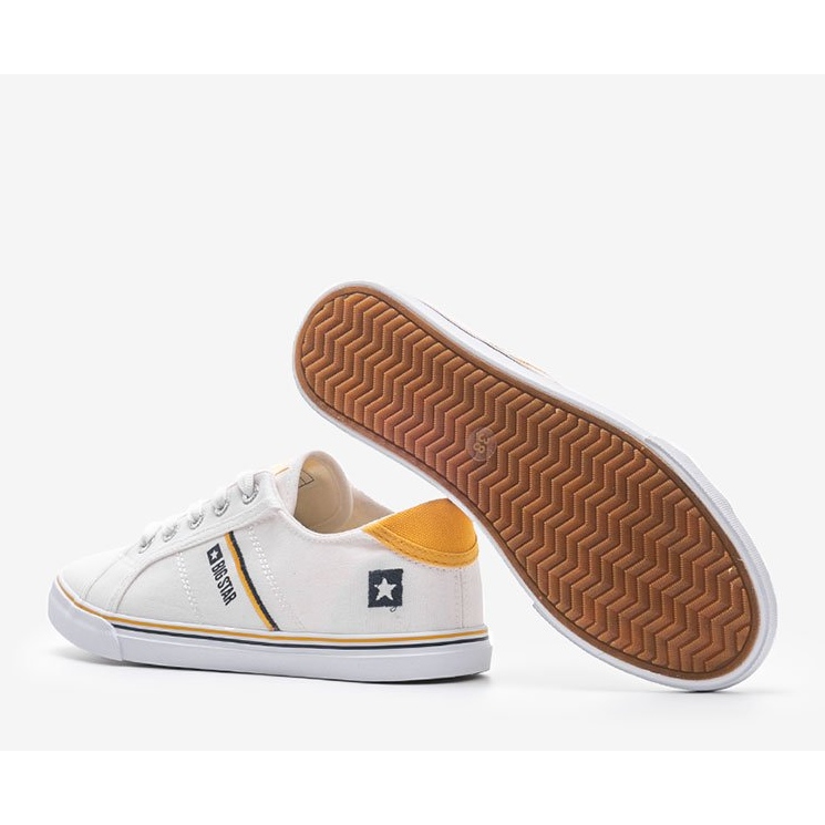 Baskets Celia blanches classiques Big Star 1