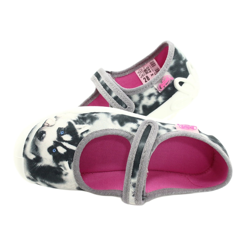 Bangers pour enfants de Befado 114x440 colorés avec une application de chien blanc 5