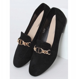 Mocassins femme noirs T393P Noir le noir 1