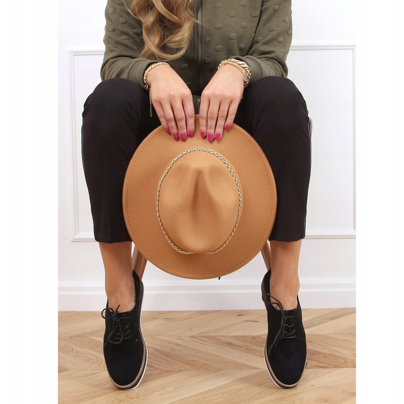 Noir Mocassins à lacets femme 8988-45 Noir le noir 1