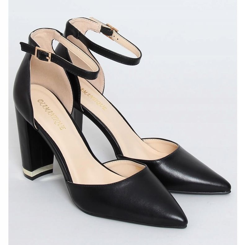 Escarpins sur le poteau noir X8077 Noir le noir 1