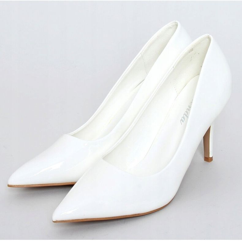 Escarpins blancs pour femmes S-631 Blanc 1