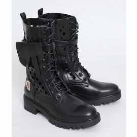 Ouvriers ajourés noirs NC1125P Noir le noir 1
