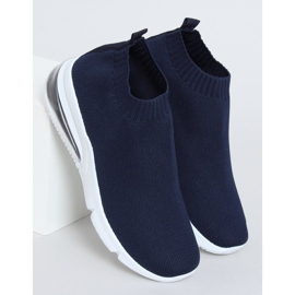 Chaussettes LF-12 Chaussettes bleu marine marine 1