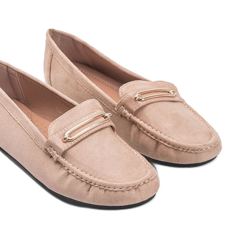 Mocassins femme Keyla beige 1 Mocassins femme Keyla beige 1