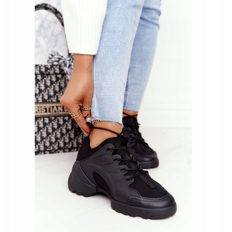 PS1 Chaussures de sport pour femmes Sneakers Noir Born This Way 1