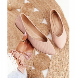 Délicat Ballerine En Spitz Vinceza 2187 Rose 1