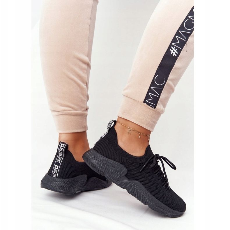 Chaussures de sport pour femmes Slip-on Big Star DD274579 Noir 1