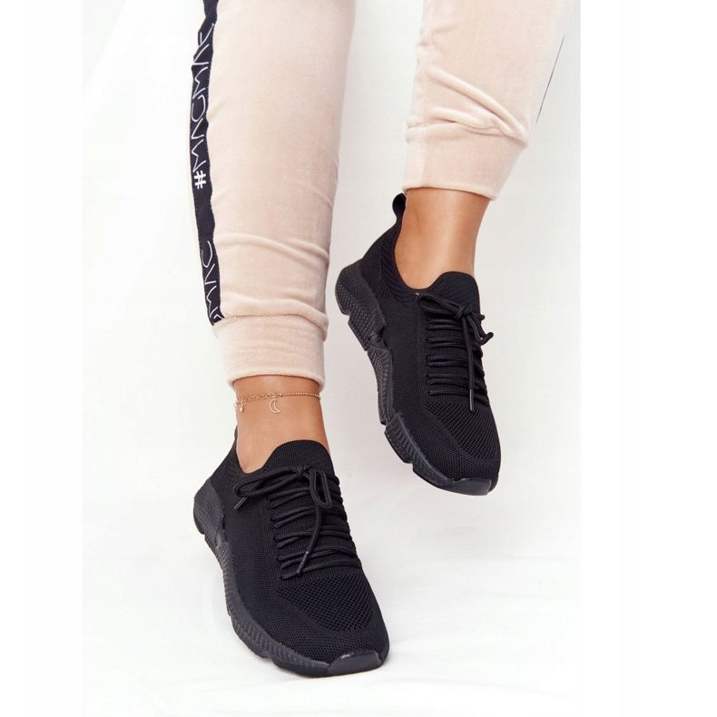 Chaussures de sport pour femmes Slip-on Big Star DD274579 Noir le noir 2