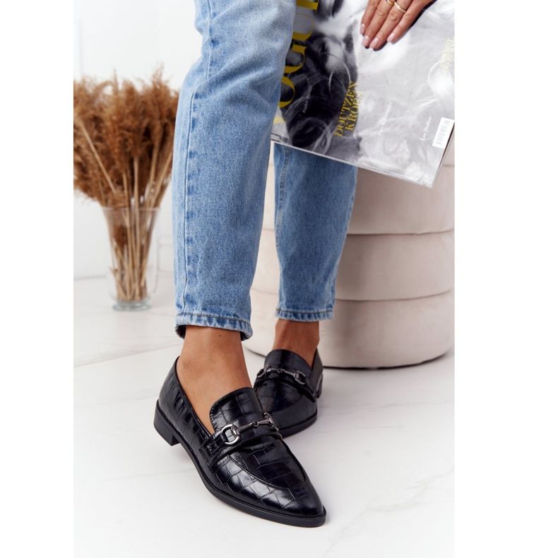 S.Barski Mocassins élégants pour femmes de S. Bararski Noir 1
