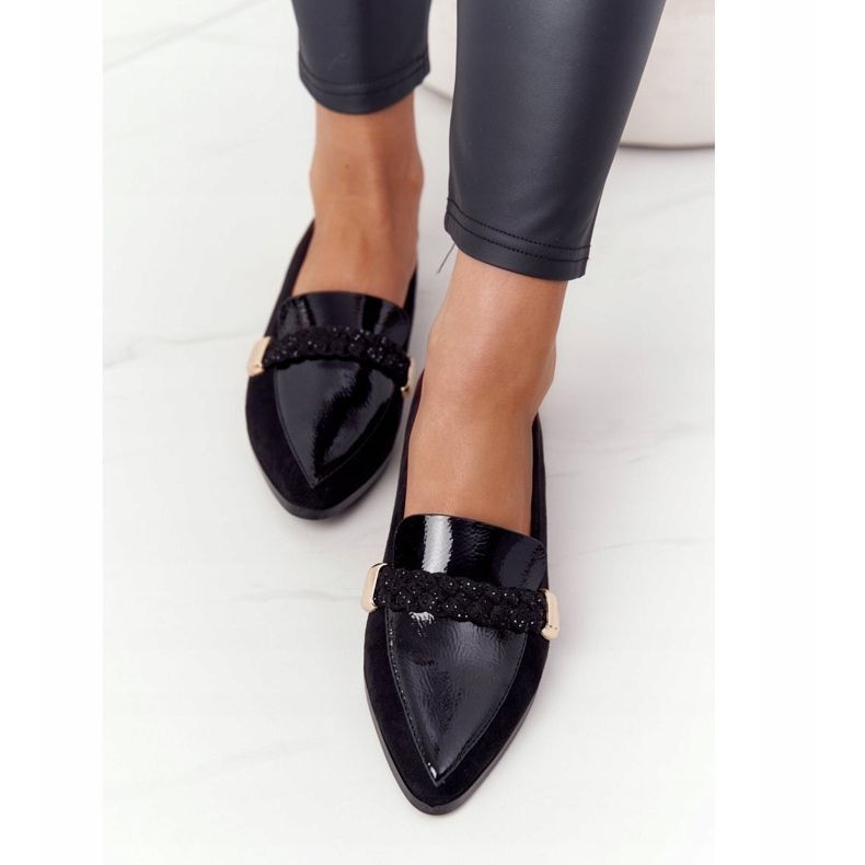 S.Barski Mocassins Elégants S. Barski Premium Suede Noir 1