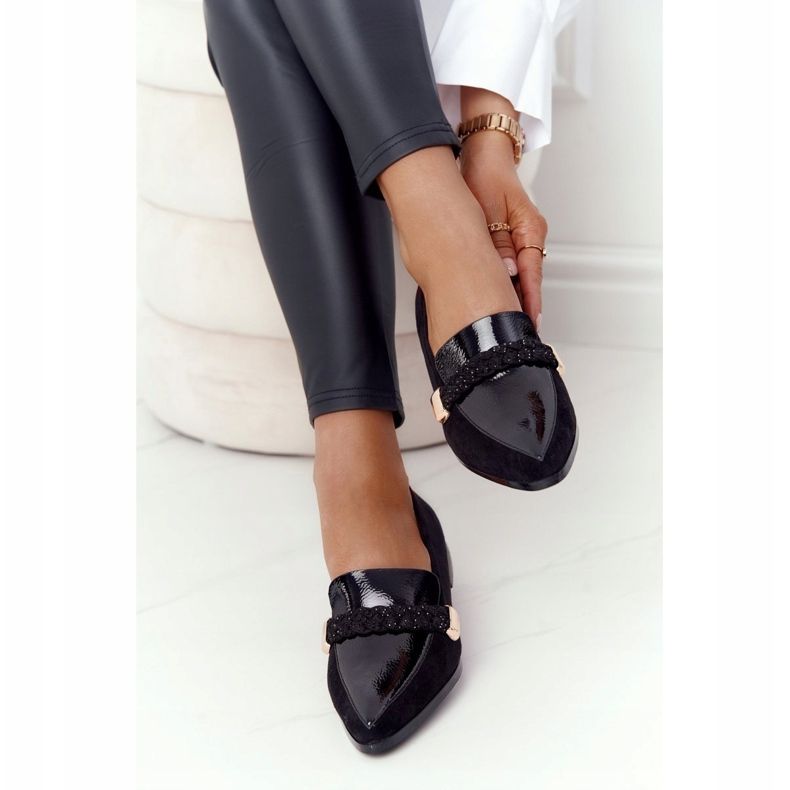 S.Barski Mocassins Elégants S. Barski Premium Suede Noir le noir 2