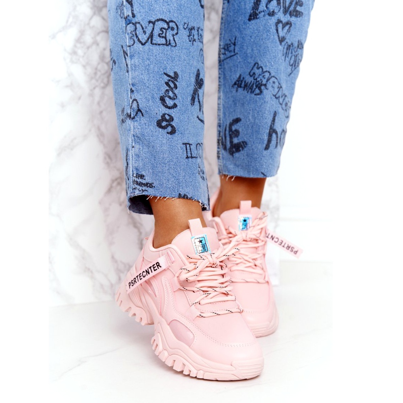 Evento Baskets de sport pour femmes News 21SP26-3925 rose 3 Evento Baskets de sport pour femmes News 21SP26-3925 rose 3