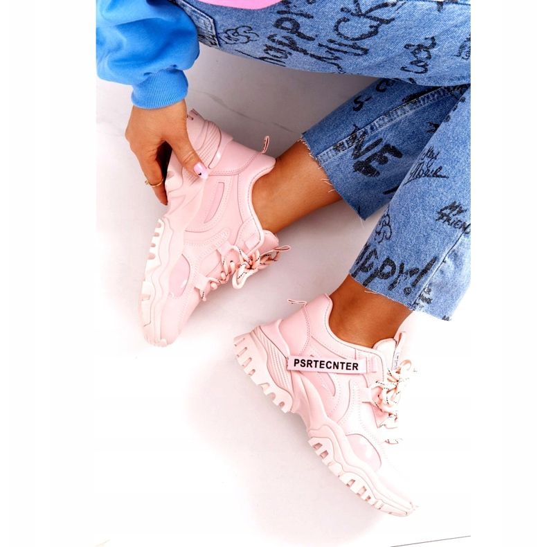 Evento Baskets de sport pour femmes News 21SP26-3925 rose 1