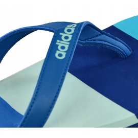 Chaussons Adidas Eezay Striped BA8808 bleu marine bleu 3