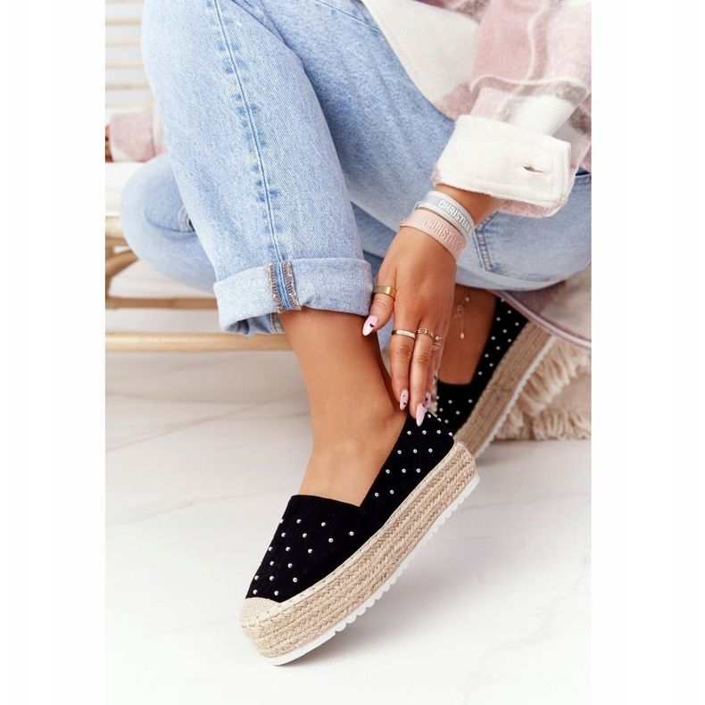 S.Barski Espadrilles Sur La Plateforme De Paille S. Bararski Noir le noir 1 S.Barski Espadrilles Sur La Plateforme De Paille S. Bararski Noir le noir 1