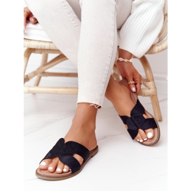 Chaussons Élégants pour Femmes S.Barski Noir 1