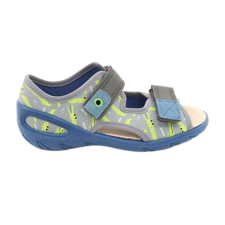 Befado chaussures pour enfants pu 065X159 bleu gris multicolore 1 Befado chaussures pour enfants pu 065X159 bleu gris multicolore 1