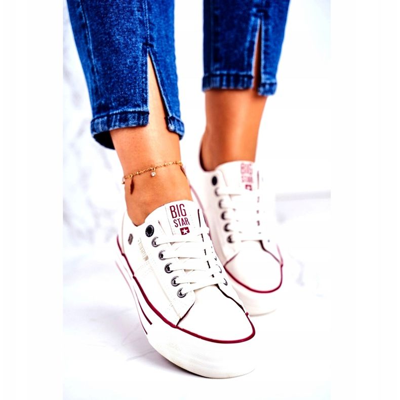 Baskets Femme Big Star Blanc GG274140 blanche 3 Baskets Femme Big Star Blanc GG274140 blanche 3