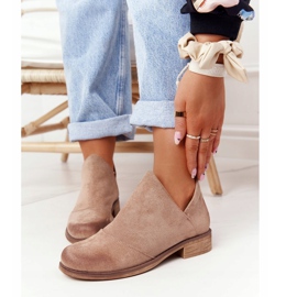 PS1 Boots Femme A Découpes Beige Hillary brun 2 PS1 Boots Femme A Découpes Beige Hillary brun 2