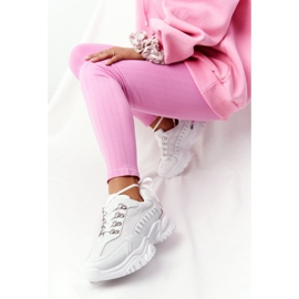 PS1 Sneakers Femme Grande Semelle Blanches Good Mood 2