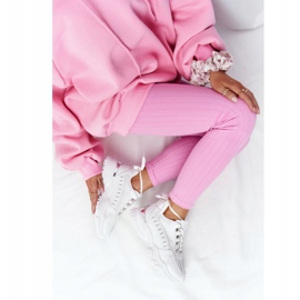 PS1 Sneakers Femme Grande Semelle Blanches Good Mood 4