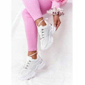 PS1 Sneakers Femme Grande Semelle Blanches Good Mood 6