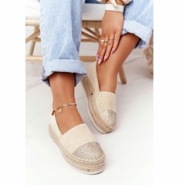 S.Barski Espadrilles Sur La Paille Plateforme S. Barski Beige 2