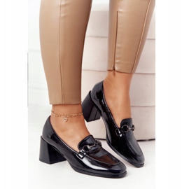 Escarpins élégants à talons hauts S.Barski Premium Black le noir 2