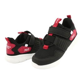 Chaussures de sport avec semelle intérieure en cuir American Club AA06 le noir 3 Chaussures de sport avec semelle intérieure en cuir American Club AA06 le noir 3