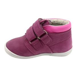 Mazurek Chaussures de sport en cuir avec scratch 1355 rose fuchsia 1 Mazurek Chaussures de sport en cuir avec scratch 1355 rose fuchsia 1
