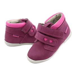 Mazurek Chaussures de sport en cuir avec scratch 1355 rose fuchsia 3 Mazurek Chaussures de sport en cuir avec scratch 1355 rose fuchsia 3