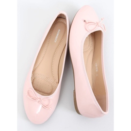 Ballerines laquées roses 1JB-18181 Rose 1
