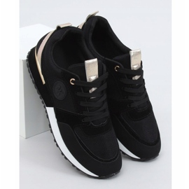 Noir TCYR-55 Chaussures de sport noires 1