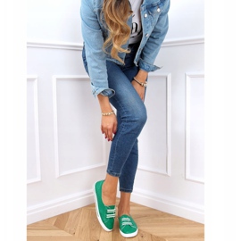 Baskets femme vertes 6283 Vert 2