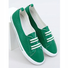 Baskets femme vertes 6283 Vert 1