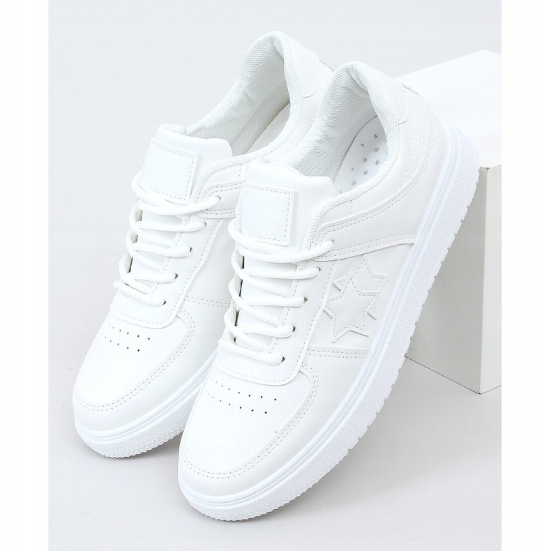Baskets femme blanches BL229P Blanc 1