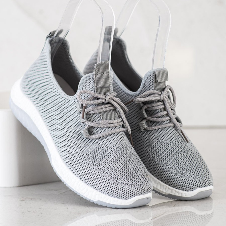 SHELOVET Chaussures de sport décontractées gris 1