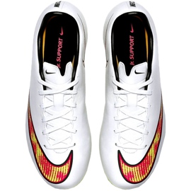 Nike Mercurial Victory V Fg Jr 651634 170 chaussures de football blanc blanc 1