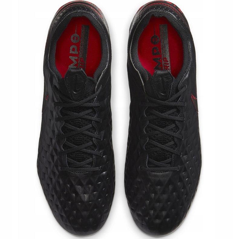 Chaussure de football Nike Tiempo Legend 8 Elite Sg Pro Ac AT5900 060 noir noir 1