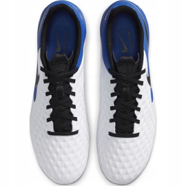 Nike Tiempo Legend 8 Academy Sg Pro Ac AT6014 104 chaussure de football bleu blanche 1