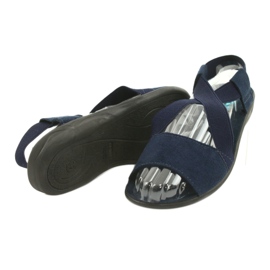Sandales femme Adanex Bleu marine 2 Sandales femme Adanex Bleu marine 2