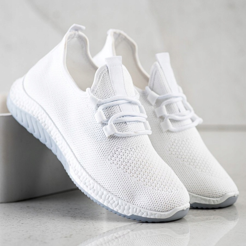 SHELOVET Chaussures de sport décontractées blanc 1