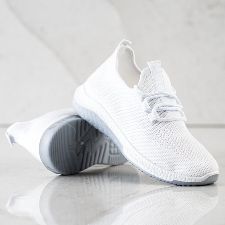 SHELOVET Chaussures de sport décontractées blanc 2