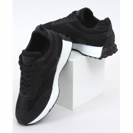 Chaussures de sport noires 6115 Noir 1